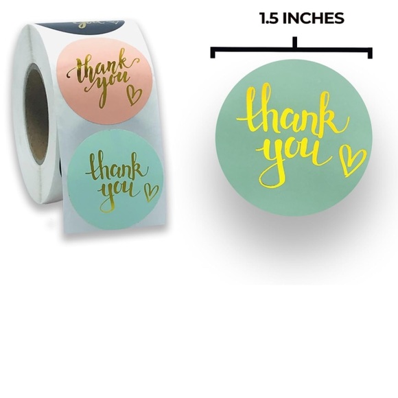 60pc SET!! 30 - 10x13 PolyMailers PLUS 30 Self Adhesive Thank You Sticke… - Picture 8 of 8